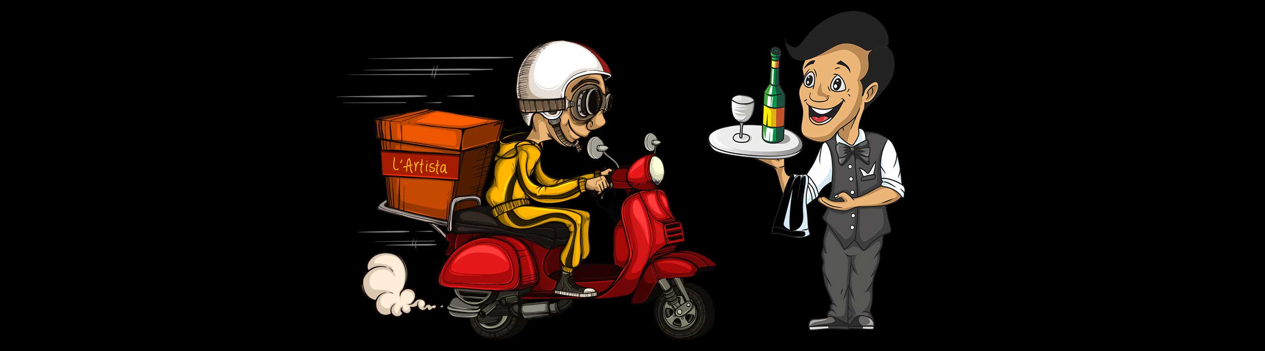 Jobs Pizza Kurier L'Artista Siebnen & Zürich